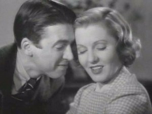 James Stewart and Jean Arthur