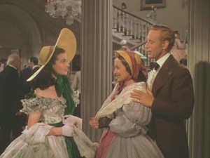 Vivien Leigh, Olivia de Havilland, Leslie Howard